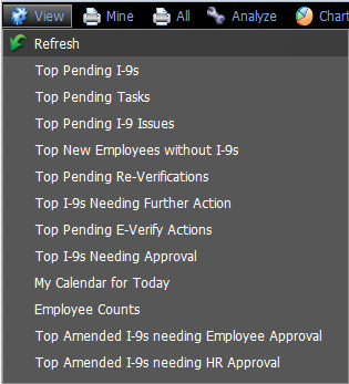 Dashboard View